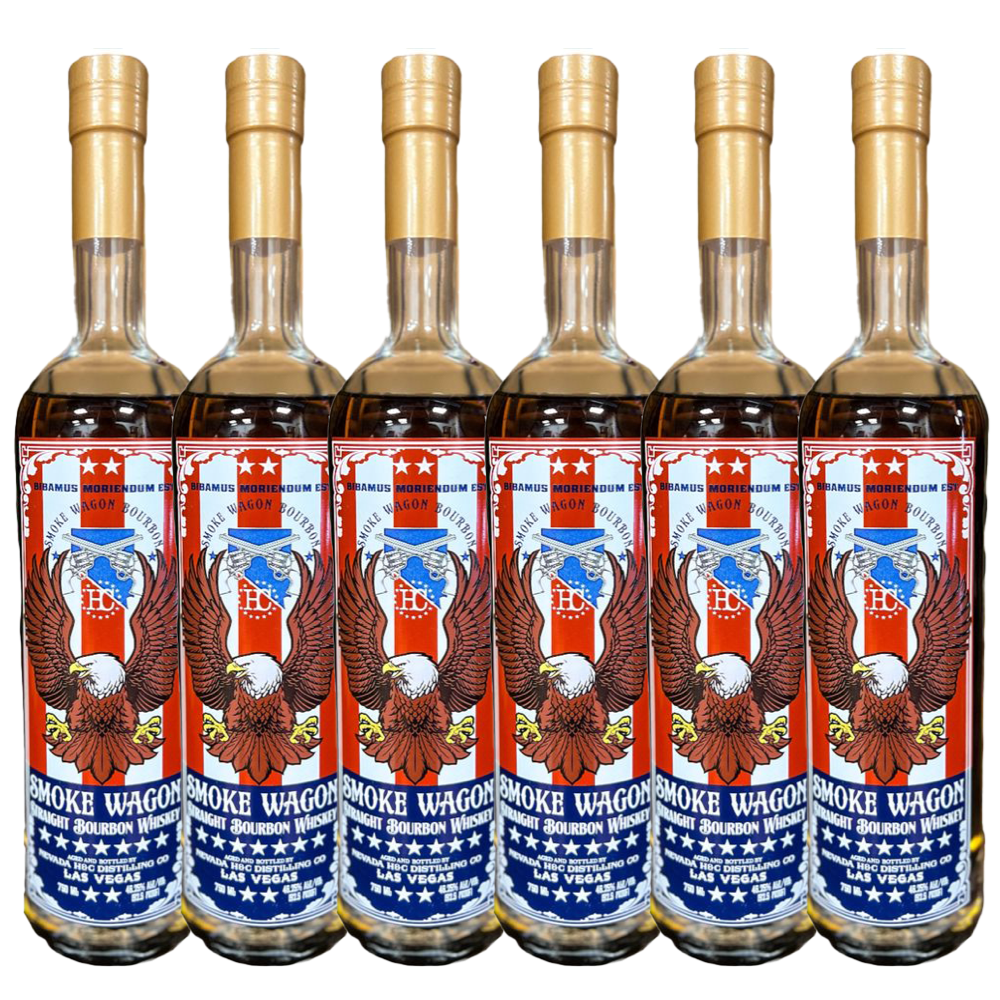 Smoke Wagon Straight Bourbon Whiskey 4th of July 2024 Edition