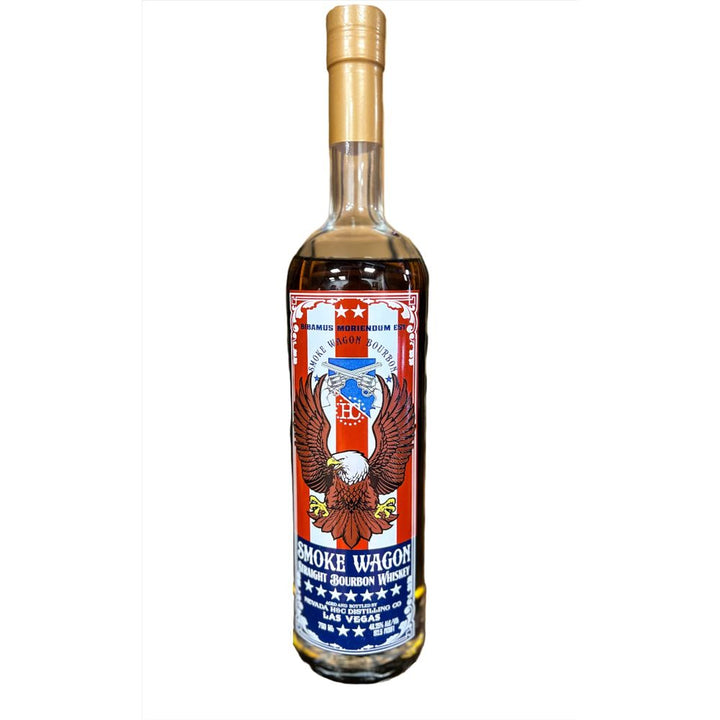 Smoke Wagon Straight Bourbon Whiskey 4th of July 2024 Edition