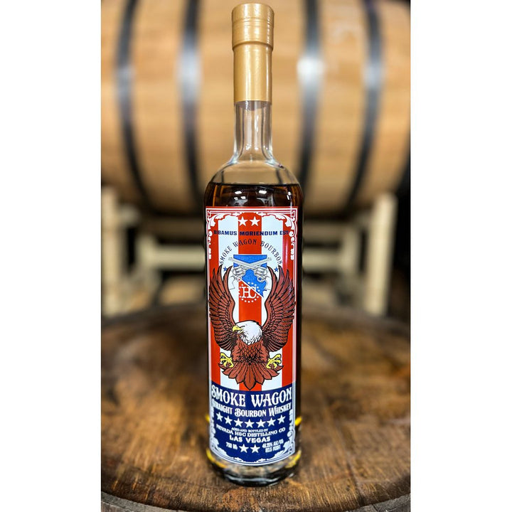 Smoke Wagon Straight Bourbon Whiskey 4th of July 2024 Edition