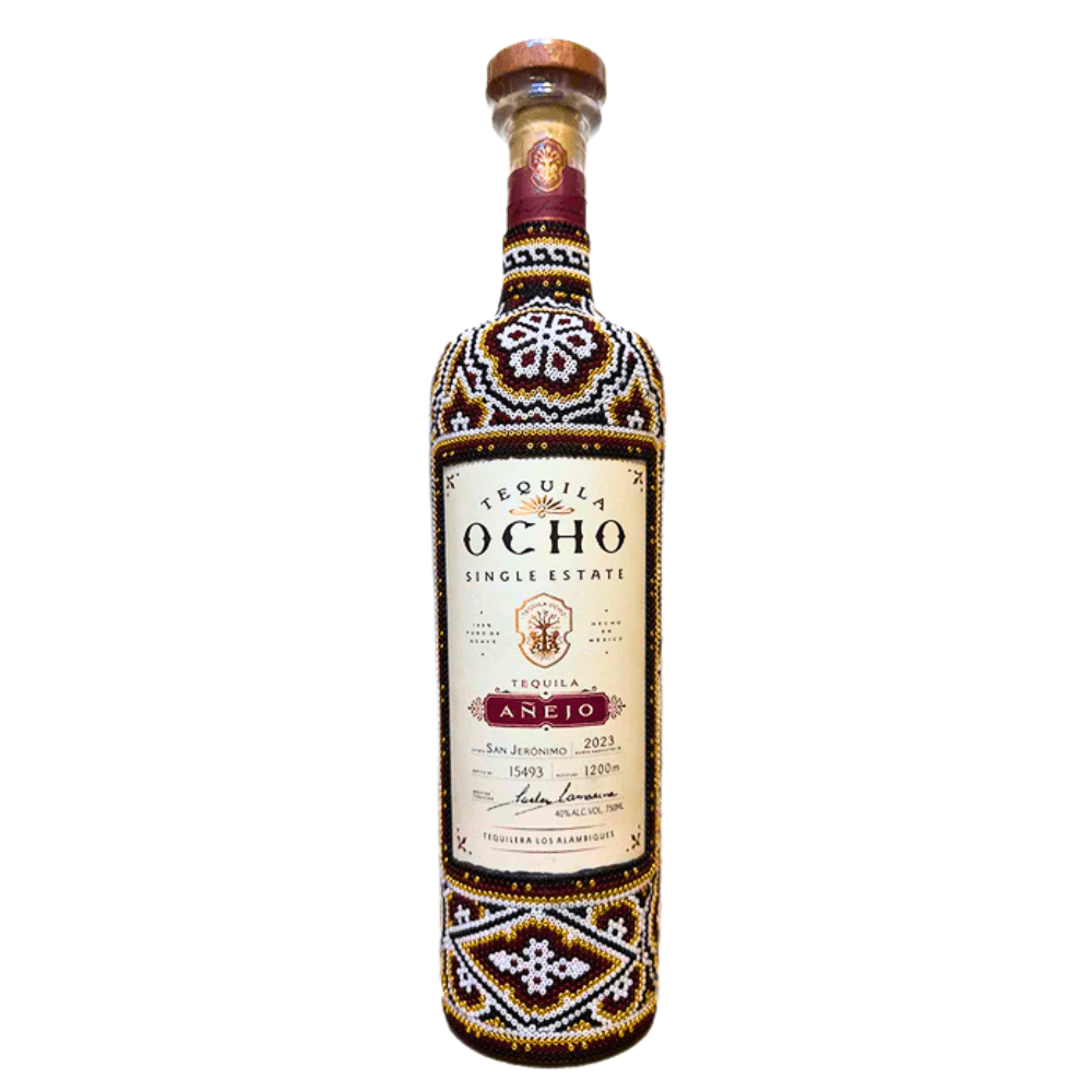 Tequila Ocho Añejo Huichol Art Edition 750ml
