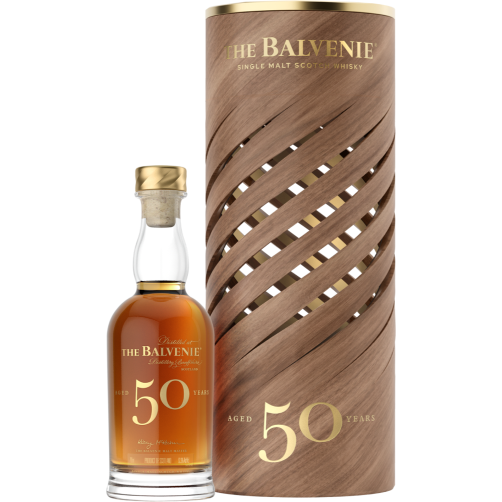 The Balvenie Fifty Single Malt Scotch Whiskey Aged 50 Years