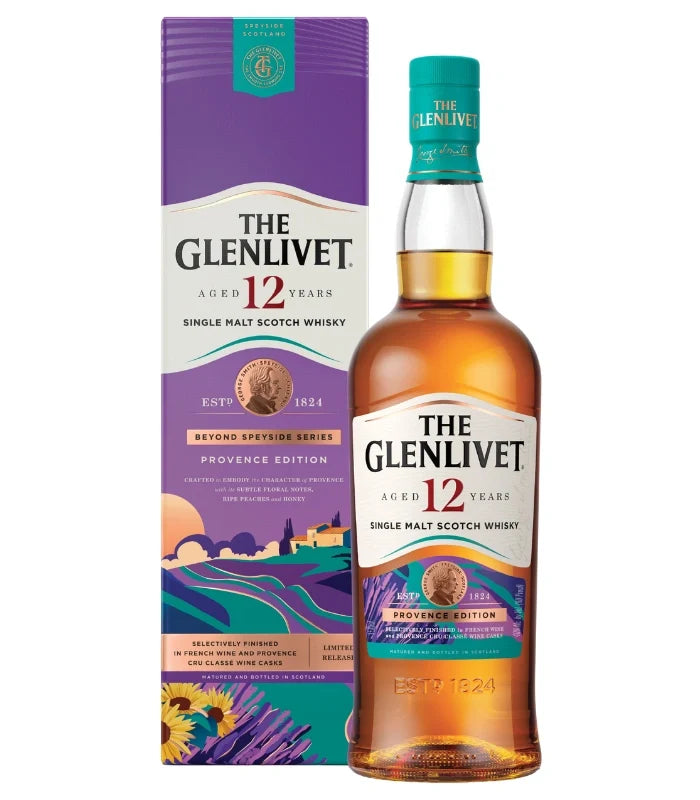 The Glenlivet 12 Year Provence Edition Single Malt Scotch Whisky 750mL