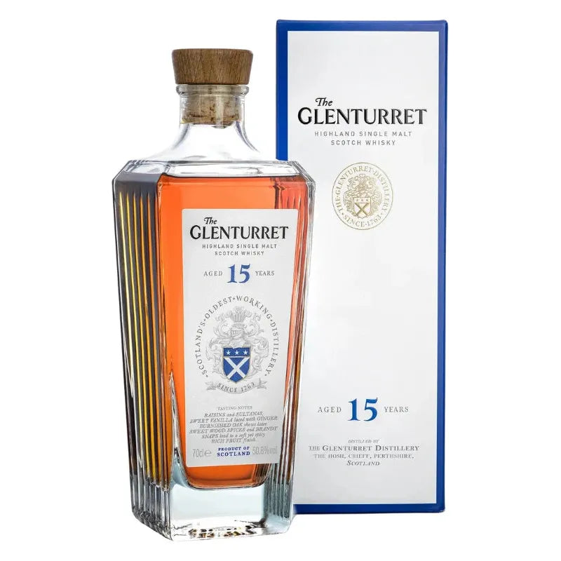 The Glenturret 15 Year Single Malt Scotch Whisky