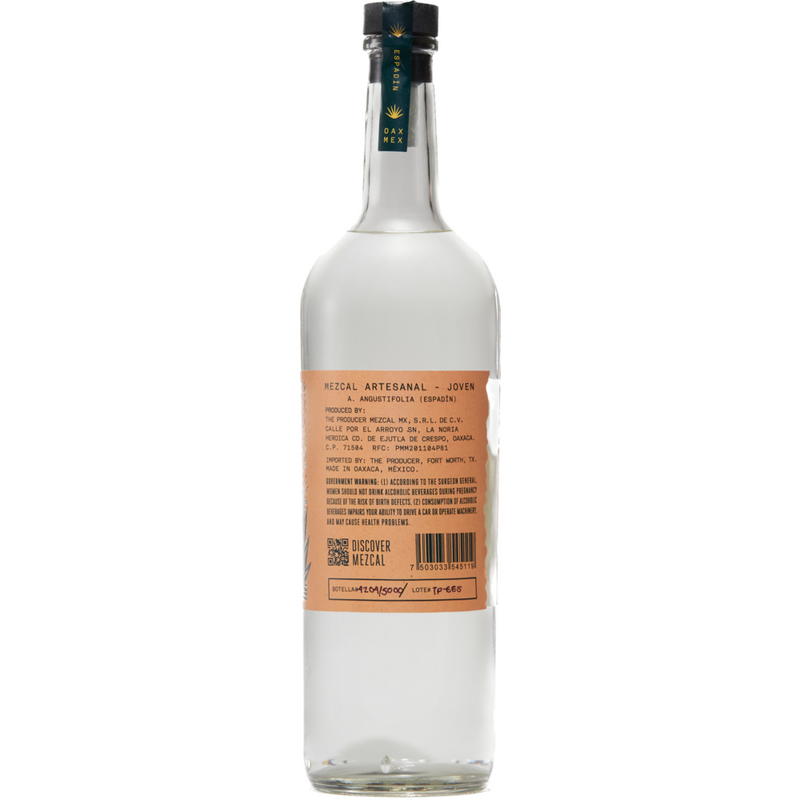 The Producer Mezcal Artesanal Espadín – Wooden Cork