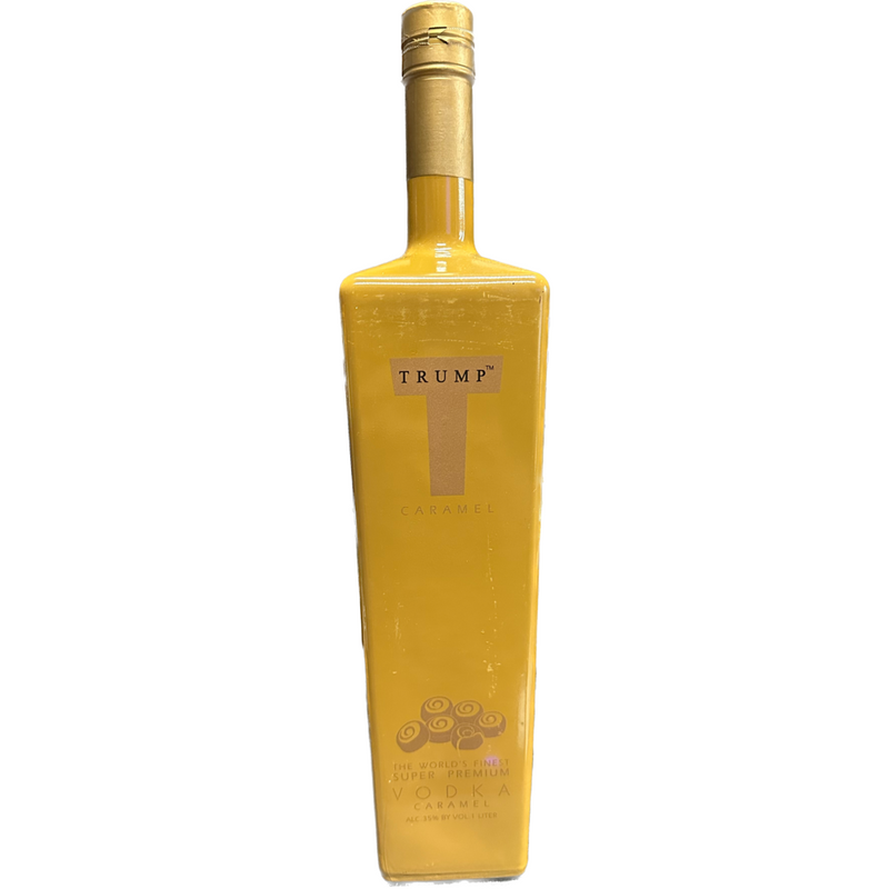 Trump Vodka Caramel Flavored 1L – Wooden Cork