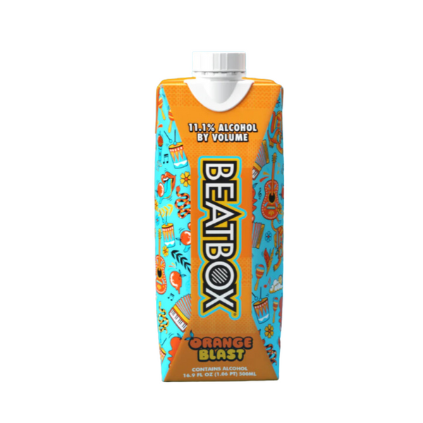 BeatBox Orange Blast | 11.1% Party Punch – Wooden Cork