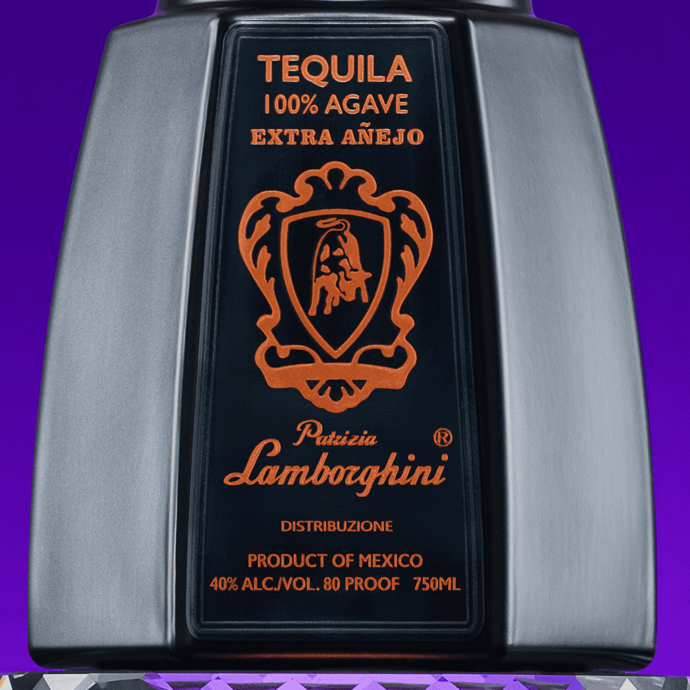 Tequila Patrizia Lamborghini Extra Añejo 100% Agave