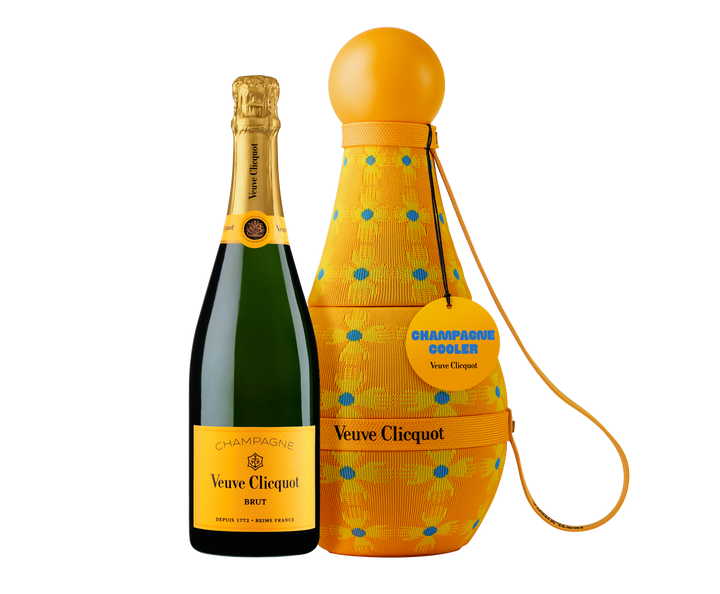 Veuve Clicquot Brut Yellow Label Yinka Ilori Sun Totem Cooler Gift Box 750ml