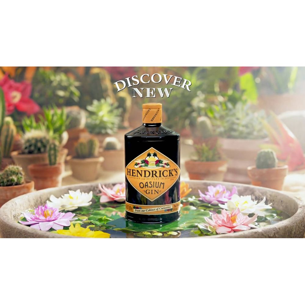 Hendrick's Oasium Gin – Wooden Cork