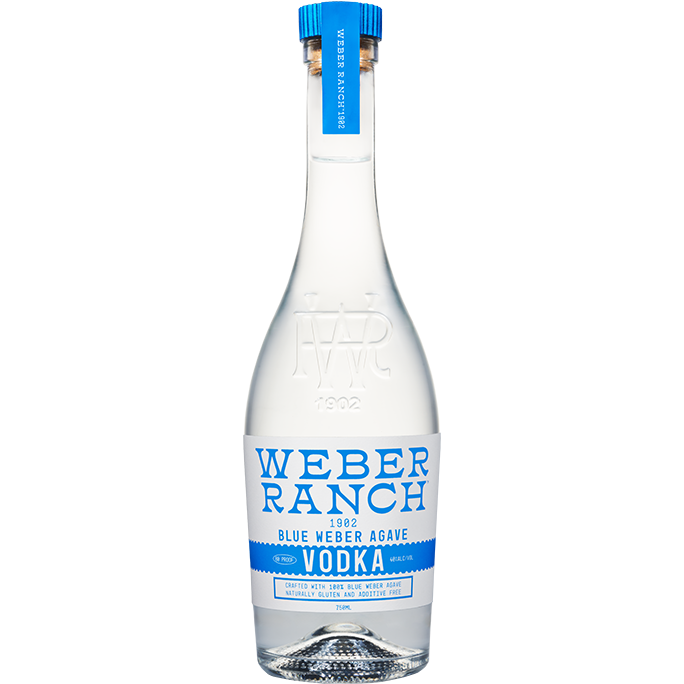 Weber Ranch Vodka Blue Weber Agave Texas 750ml