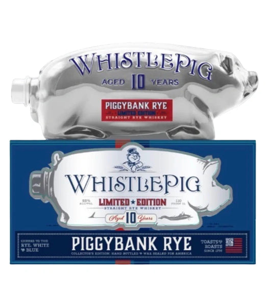 WhistlePig Piggybank Rye White & Blue 1L | 250th Anniversary 110