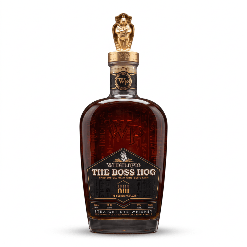 WhistlePig Boss Hog XIII 'The Golden Pharaoh' Golden Topper Straight Rye 750mL