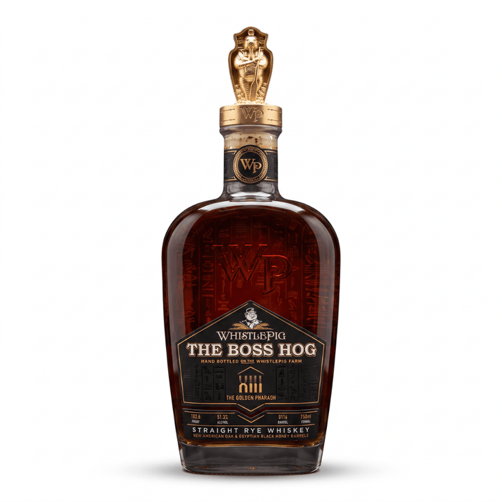 WhistlePig Boss Hog XIII 'The Golden Pharaoh' Golden Topper Straight Rye 750mL