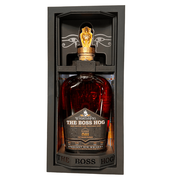 WhistlePig Boss Hog XIII 'The Golden Pharaoh' Golden Topper Straight Rye 750mL