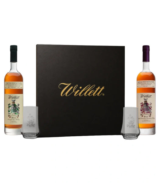 【２本セット】Willett Family Estate Rye 4年 Willett Family Estate Gift Set | Rye & Bourbon – Wooden Cork