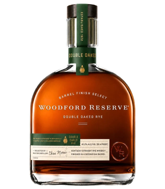 Woodford Reserve Double Oaked Rye Whiskey 750mL