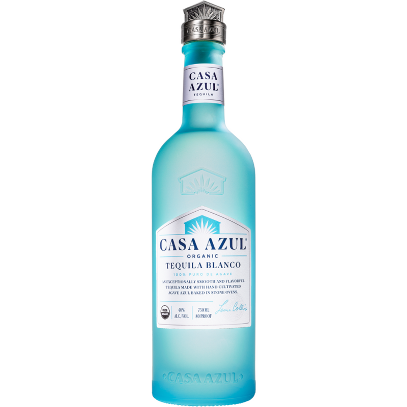 Casa Azul Blanco Tequila by Eiza González Wooden Cork