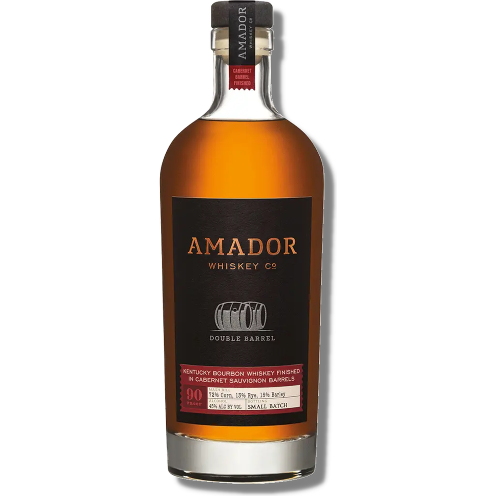 Amador Whiskey Co. Bourbon Double Barrel Cabernet Barrel Finished