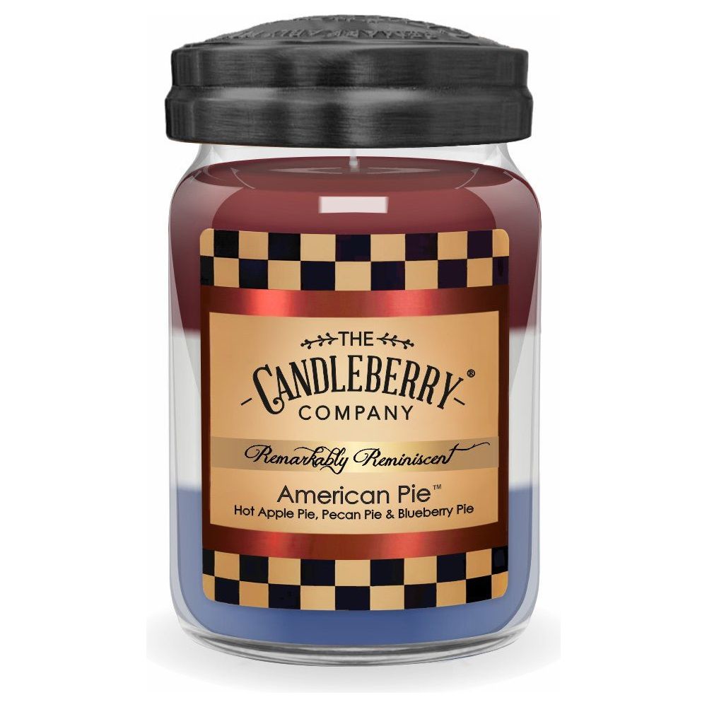 The Candleberry Co. American Pie, Large Jar Candle