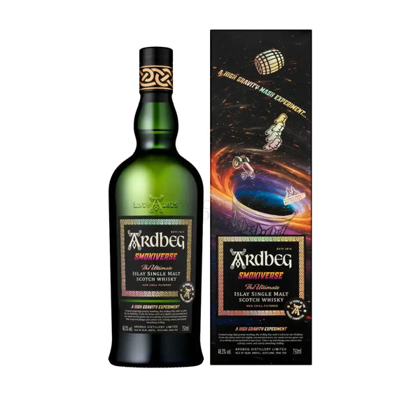 Ardbeg Smokiverse(スモーキーバース) 2681 0.9 Ardbeg Smokiverse Islay Single Malt Scotch Whiskey 750mL – Wooden Cork