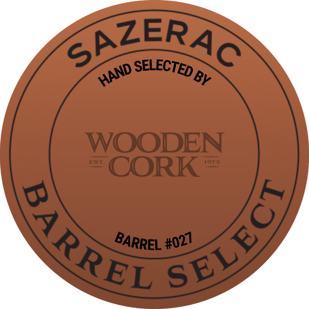 Stagg Jr. Bourbon Single Barrel Select by Wooden Cork 133 Proof