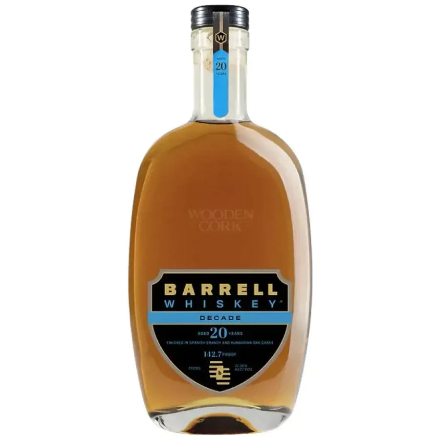 Barrell Whiskey Decade 20 Year 142.7 Proof Canadian Whiskey