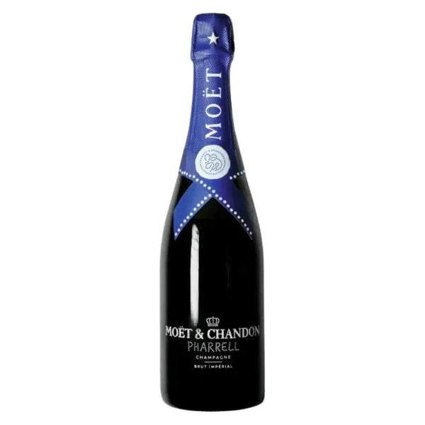 MOËT & CHANDON BRUT IMPERIAL ディスプレイ blue-moet-chandon-x-pharrell-