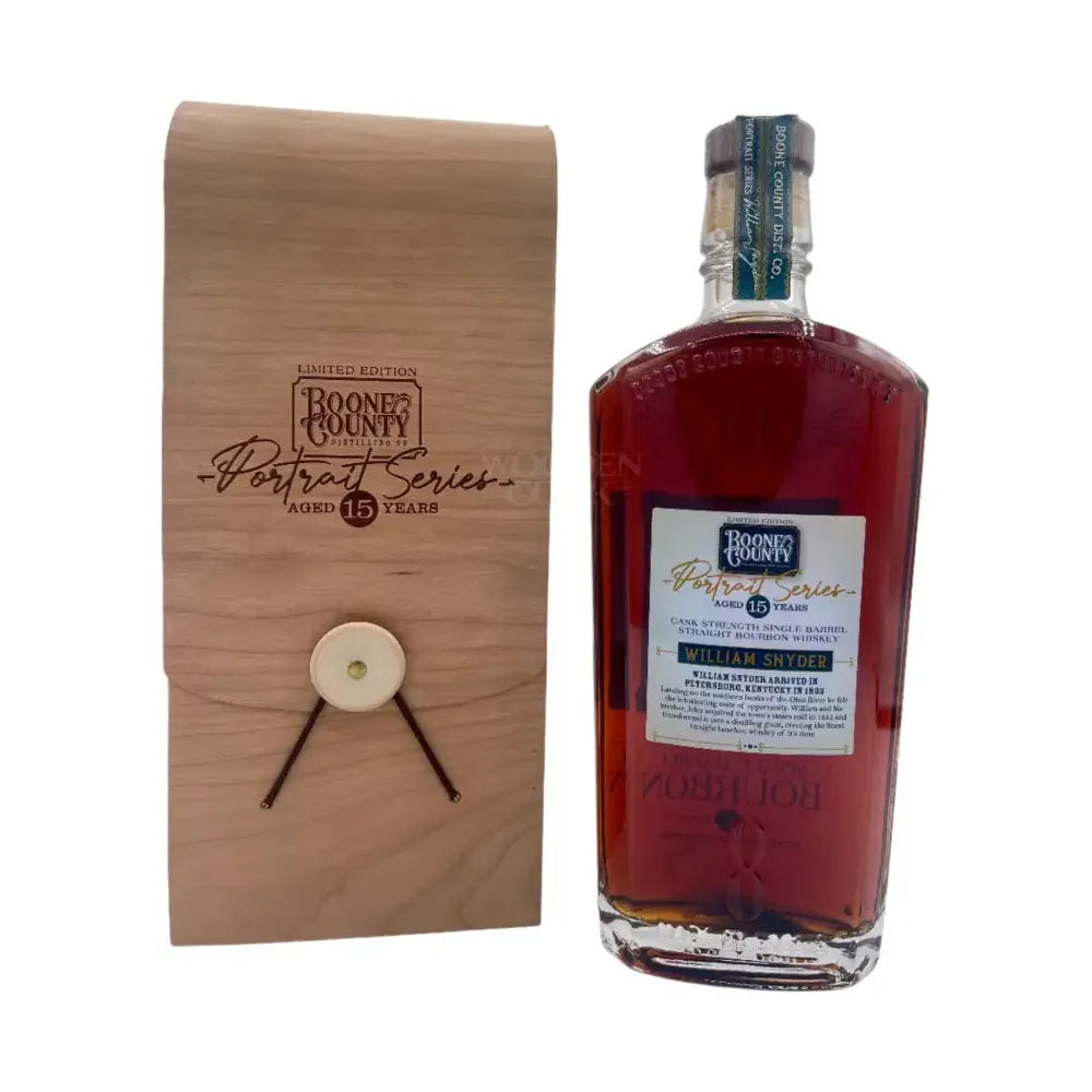 Boone County 15 Year Portrait Series (William Snyder) 119.8 Proof Bourbon Whiskey