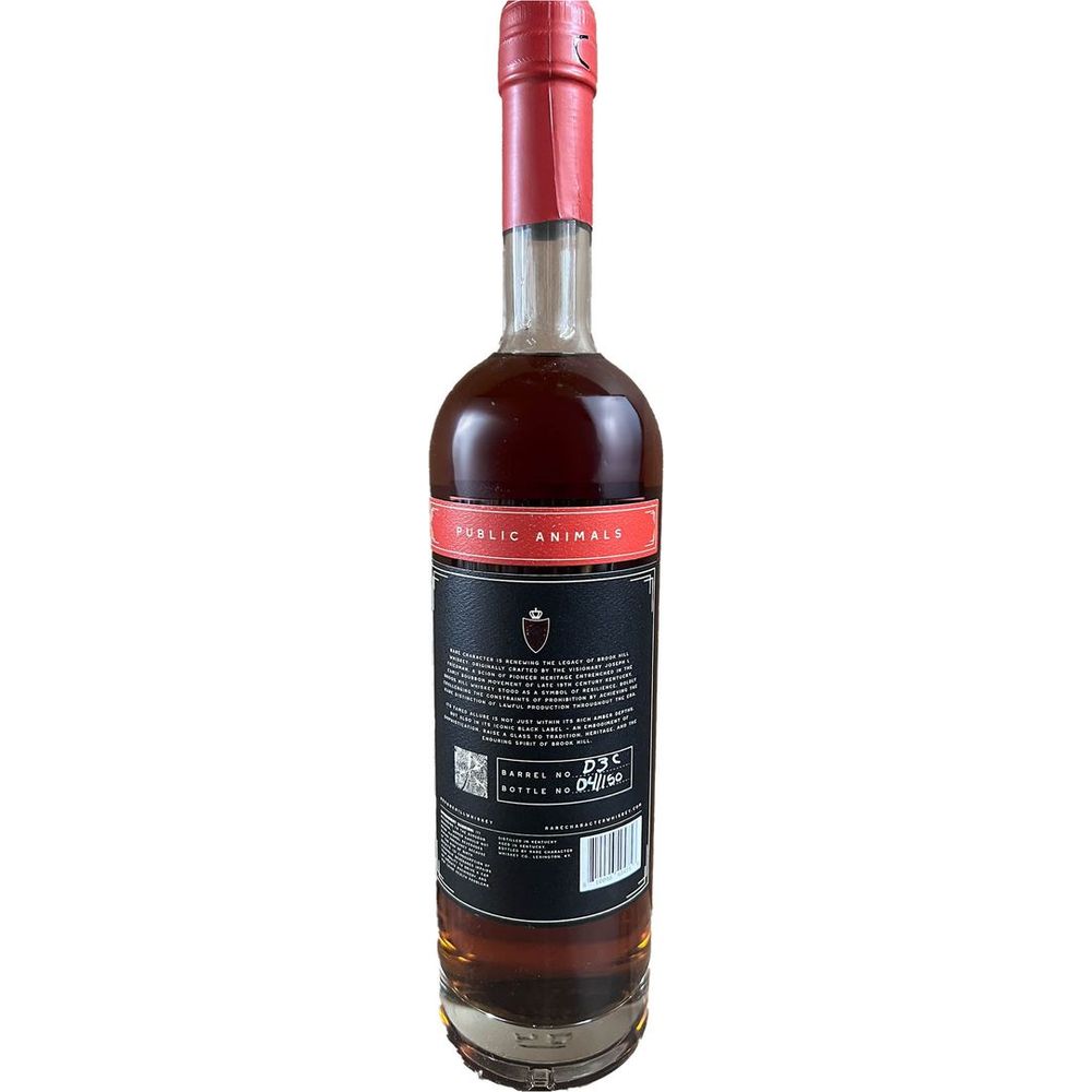 Rare Character Brook Hill Bourbon PUBLIC ANIMALS 126.47 Proof