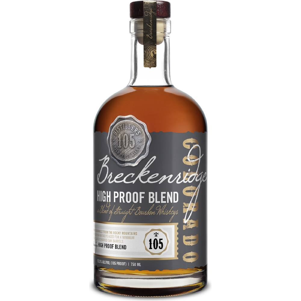 Breckenridge Distillers High Proof Blend Bourbon Whiskey