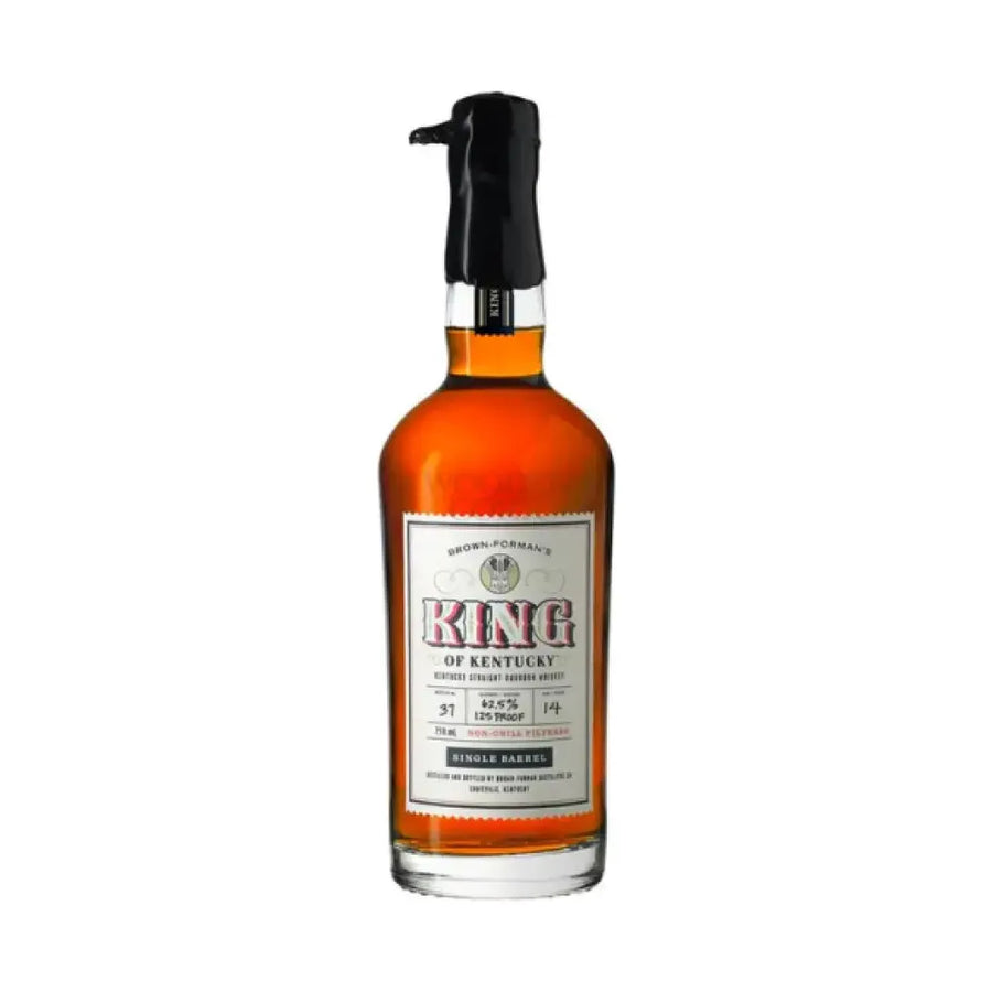 Brown Forman’s King Of Kentucky 14 Year Old Bourbon 2018 Release Single Barrel #6 128.6 Proof Whiskey