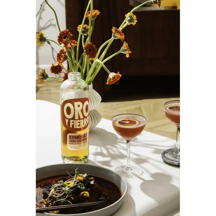 Brucato Amaro Oro Y Fierro Kumquat Chili Liqueur 700ml Brucato Spirits
