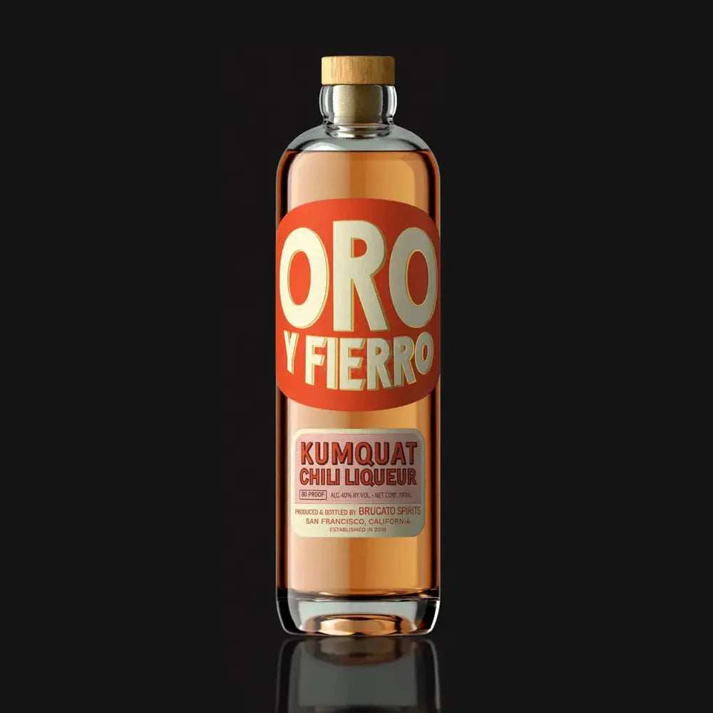 Brucato Amaro Oro Y Fierro Kumquat Chili Liqueur 700ml Brucato Spirits