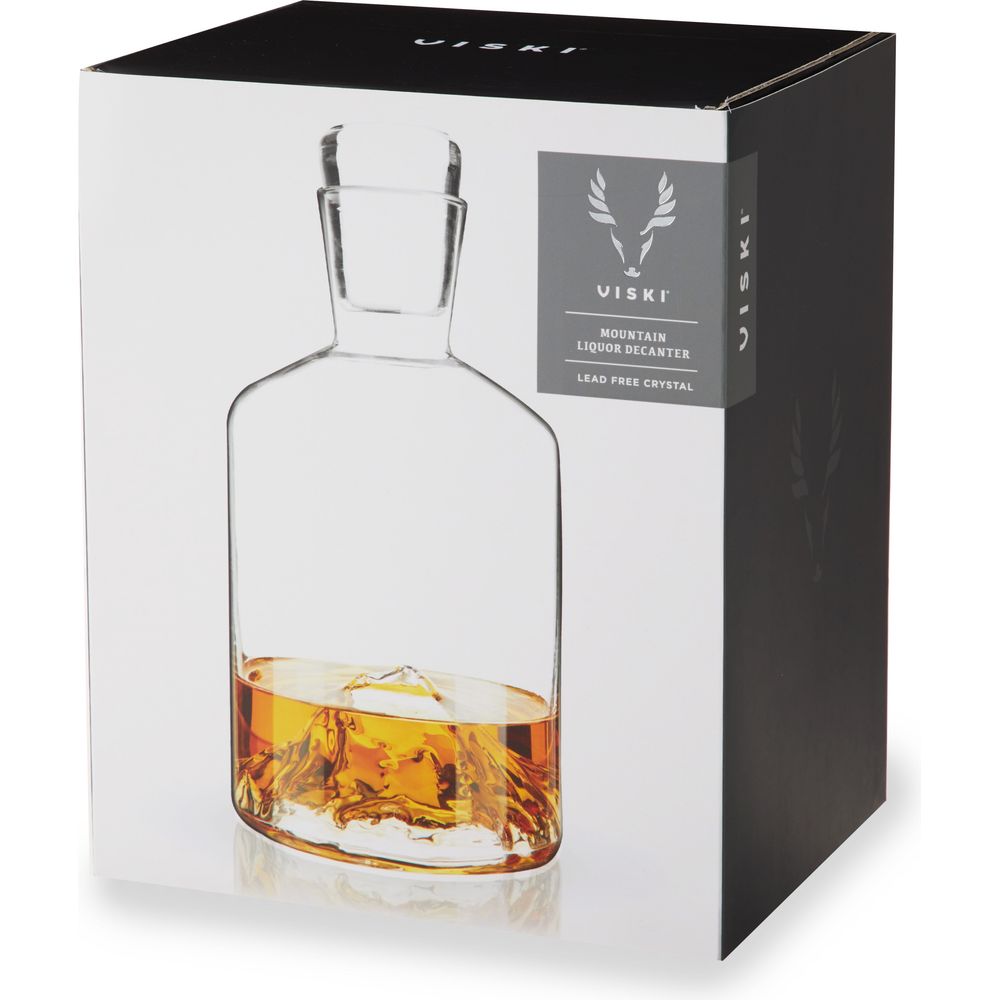 Mountain Crystal Liquor Decanter