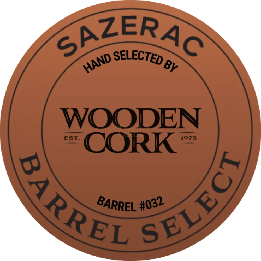 Buffalo Trace Bourbon Single Barrel #032 Select By Wooden Cork Whiskey