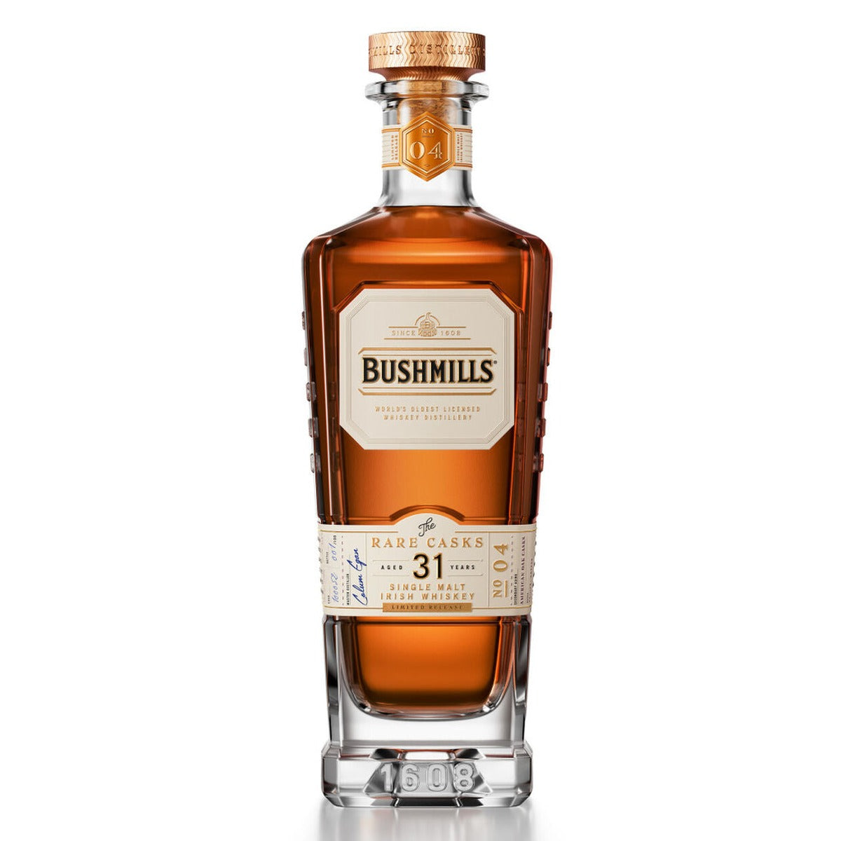 Bushmills 21 Year Old Single Malt Irish Whiskey | Madeira Drum