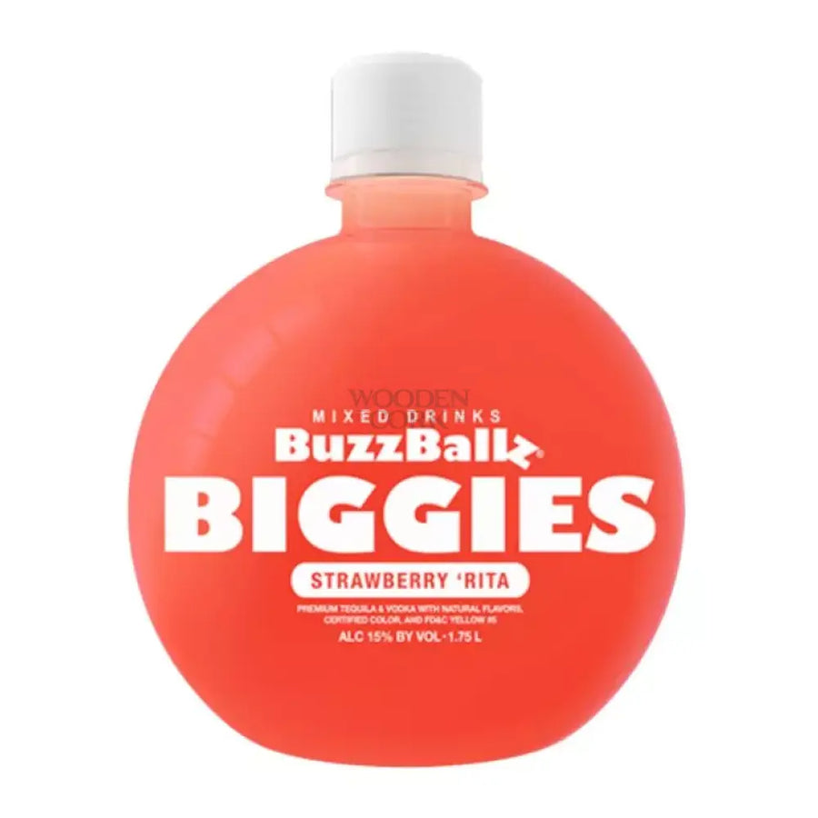 Buzzballz Biggies Strawberry ’Rita Pre-Mixed Cocktails 1.75L Liqueur