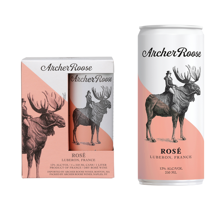 Archer Roose Rosé Ready To Drink Canned Cocktails 4pk