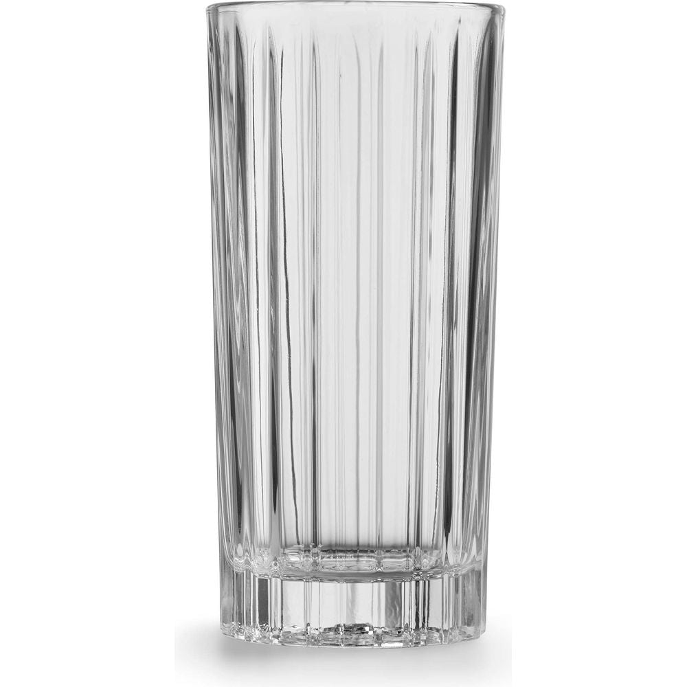 Libbey Flashback Tumbler Glasses, 16-ounce, Set of 4