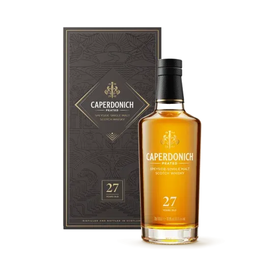 Caperdonich Single Malt Scotch Whiskey Peated Speyside 27 Year