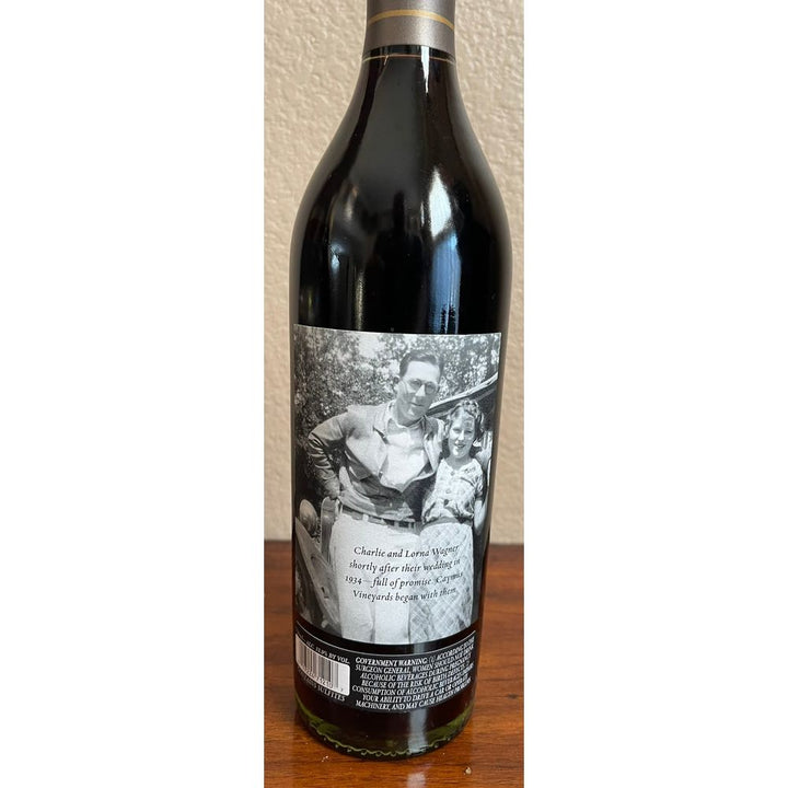 Caymus Vineyards Napa Valley Cabernet Sauvignon Vintage 2018