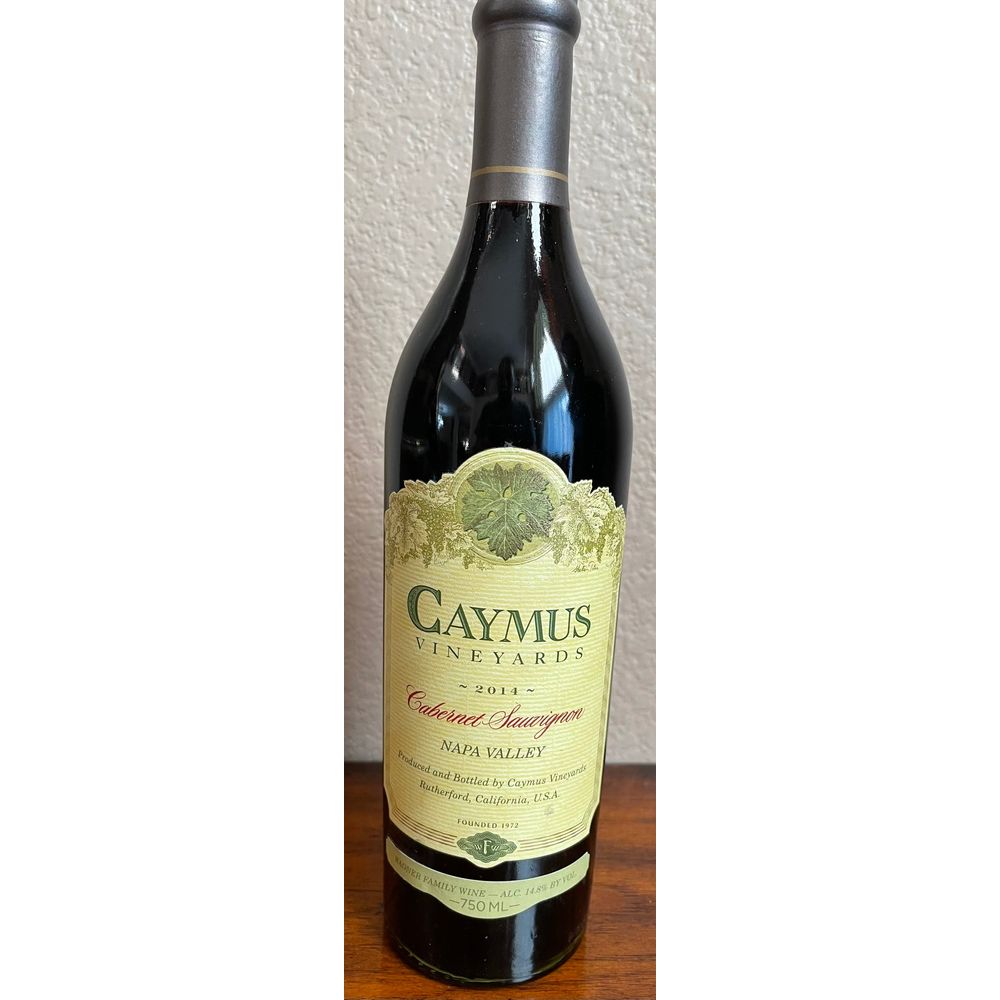 Caymus Vineyards Napa Valley Cabernet Sauvignon Vintage 2014