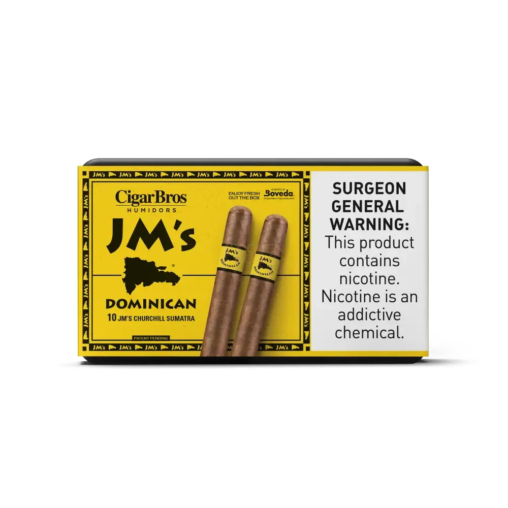 Cigarbros X Jm’s Premium Cigars Set + Personal Humidor By 10X Sumatra