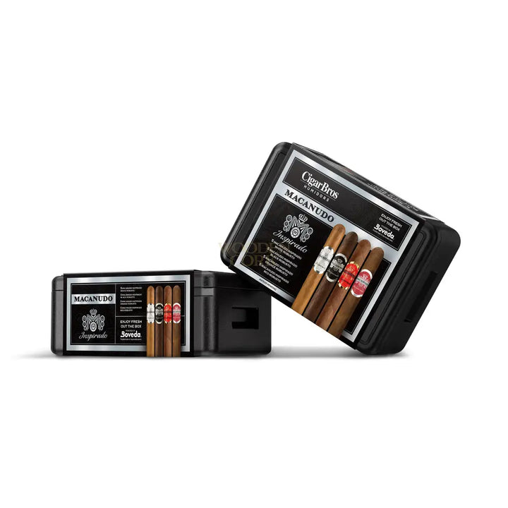 Cigarbros X Macanudo 20 Premium Cigars Set + Personal Humidor By