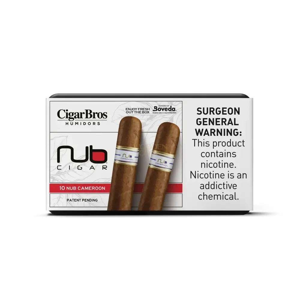 Cigarbros X Nub Premium Cigars Set + Personal Humidor By 10X Cameroon