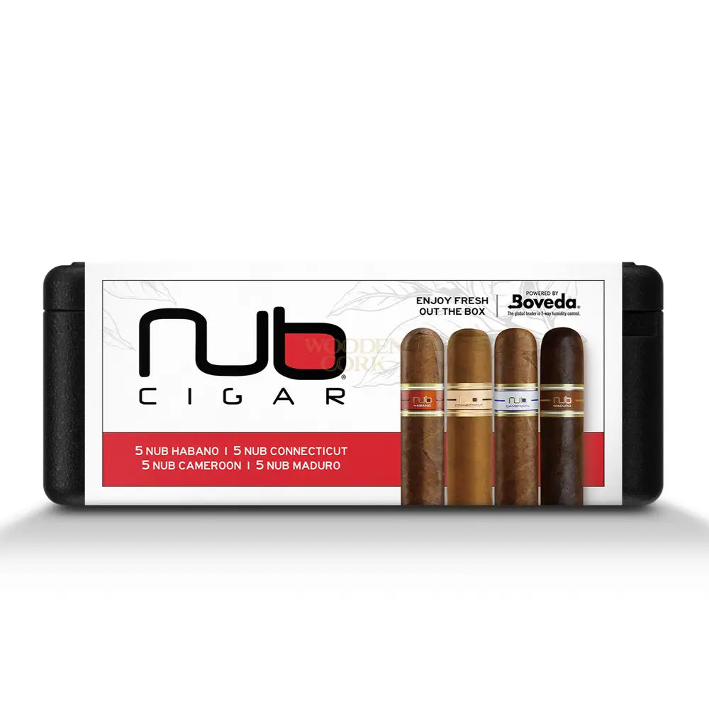 Cigarbros X Nub 20 Premium Cigars Set + Personal Humidor By