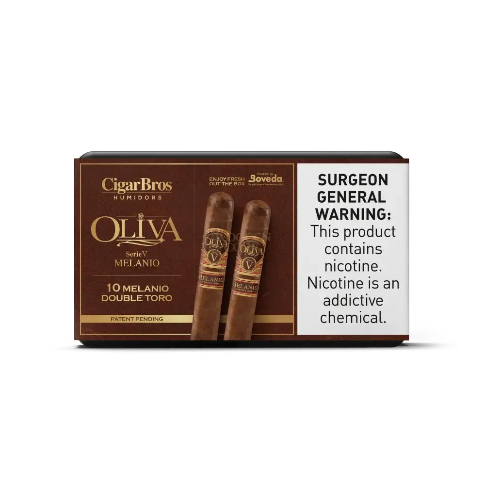 Cigarbros X Oliva Serie V Premium Cigars Set + Personal Humidor By 10X Melanio Double Toro