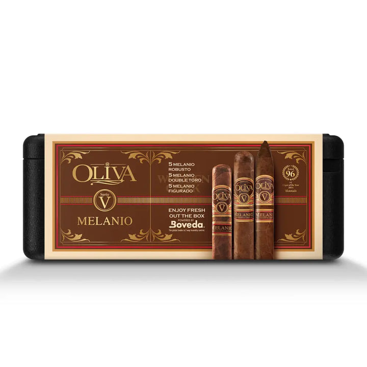 Cigarbros X Oliva Serie V 15 Premium Cigars Set + Personal Humidor By