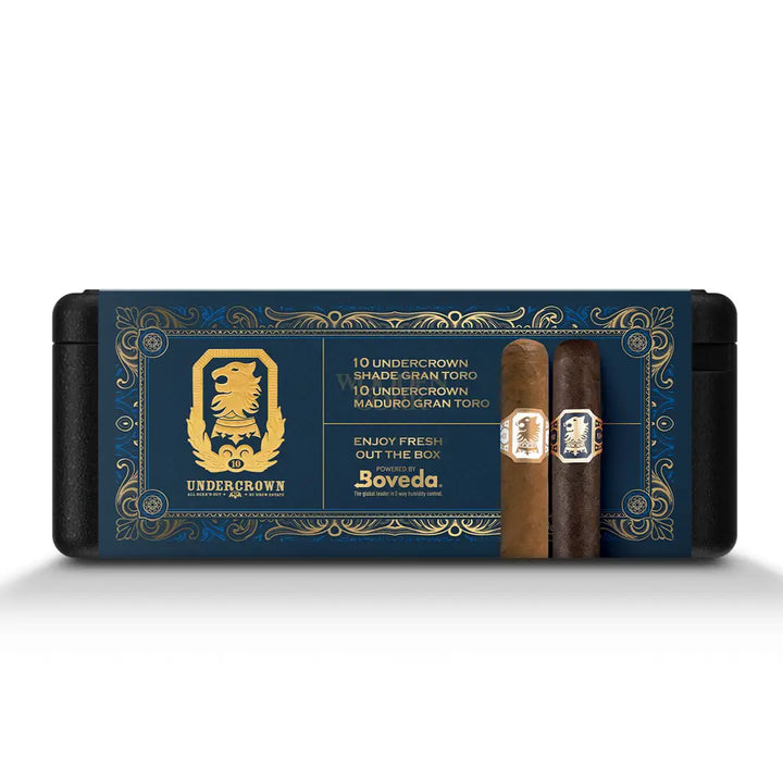 Cigarbros X Undercrown 20 Premium Cigars Set + Personal Humidor By