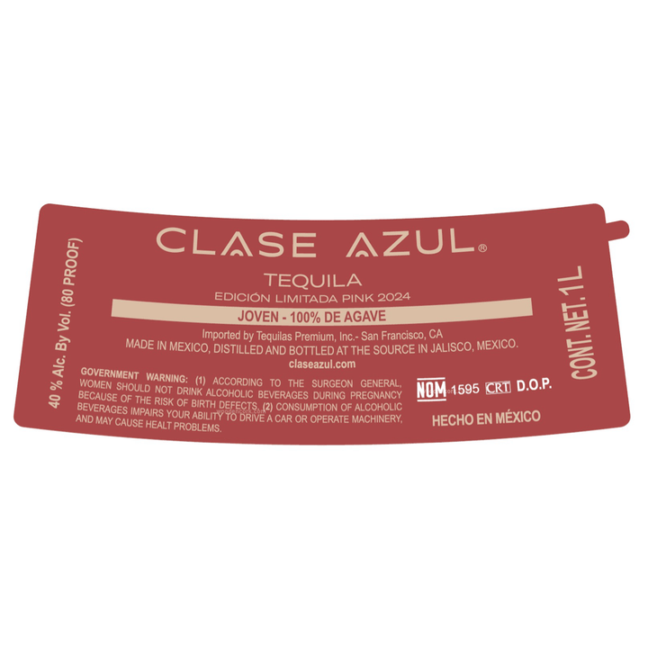 Clase Azul Pink 2024 Limited Edition Joven Tequila